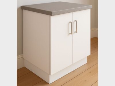 Keukenblok 120 cm zijaanzicht
