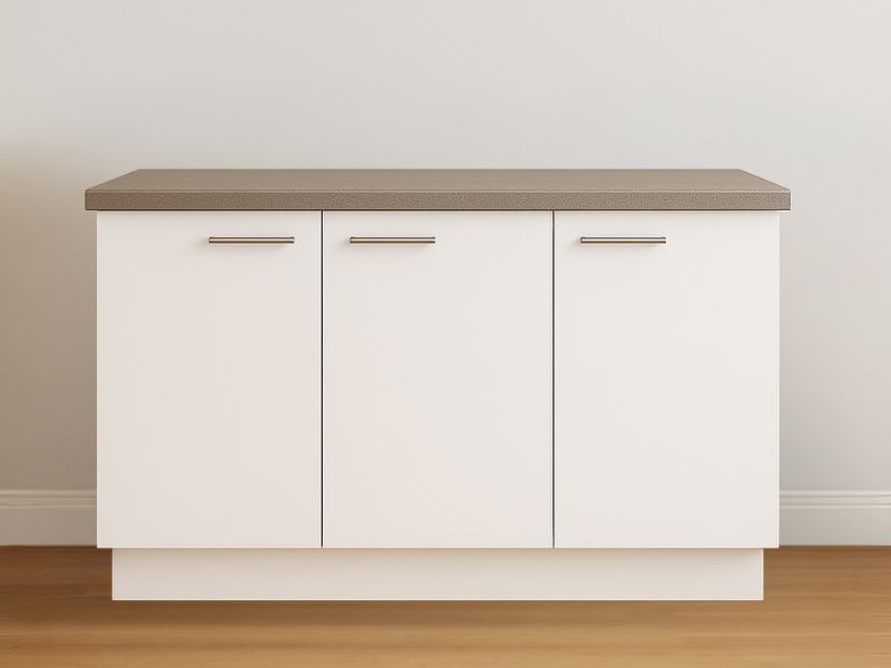 Wit keukenblok 180 cm Witte keuken 180 cm