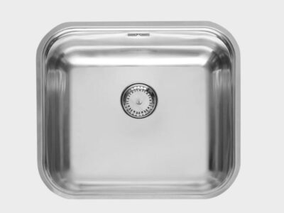 Rvs spoelbak Caressi rond