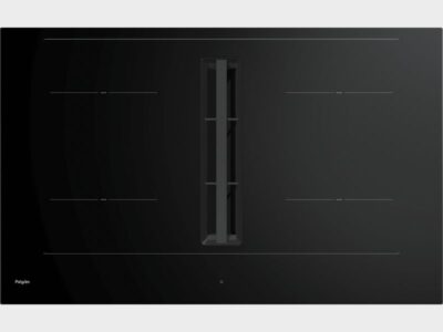 Bovenaanzicht van Pelgrim IKR9082R inductiekookplaat met koppelbare kookzones