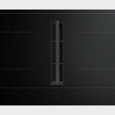 Bovenaanzicht van Pelgrim IKR9082R inductiekookplaat met koppelbare kookzones